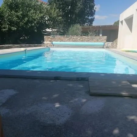 Maison De Charme Avec Piscine - Sud Ardeche 度假居 Saint-Étienne-de-Fontbellon